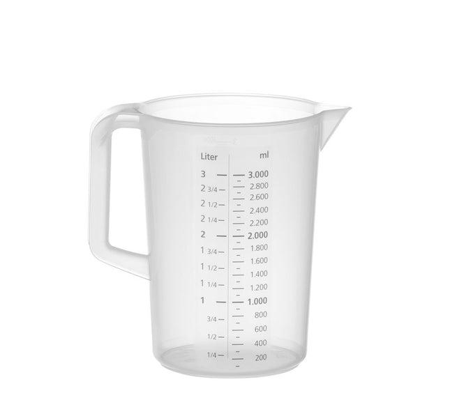 Measuring jug, HENDI, Profi Line, 3L, ⌀170x170mm