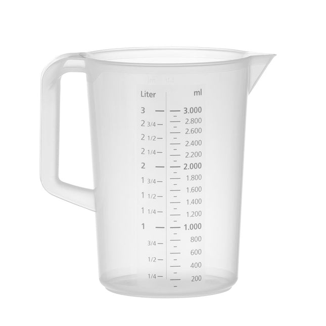 Measuring jug, HENDI, Profi Line, 3L, ⌀170x170mm