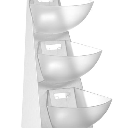 Multirack with 3 Containers | HENDI | 190x240x410mm