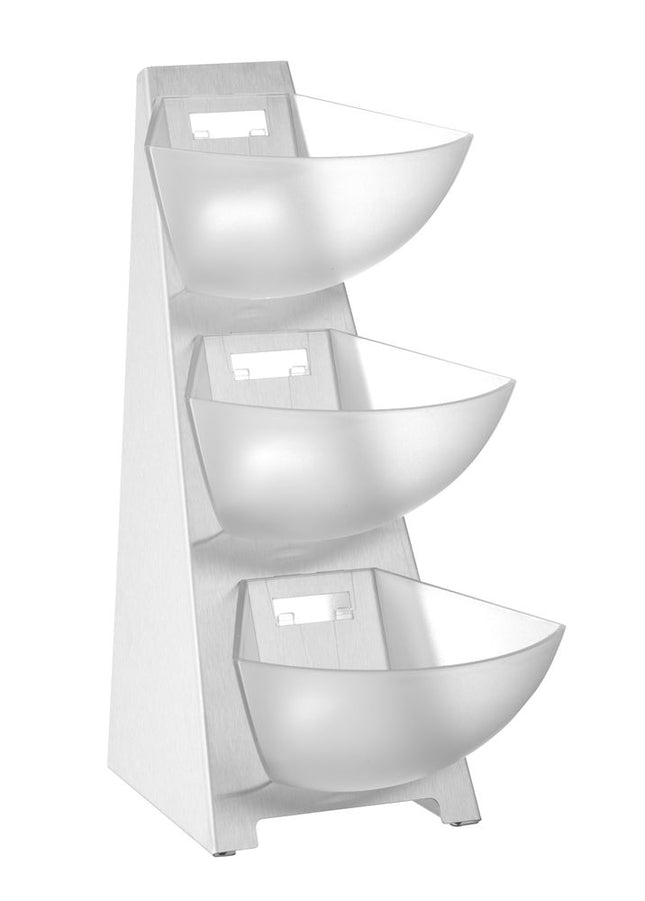Multirack with 3 Containers | HENDI | 190x240x410mm