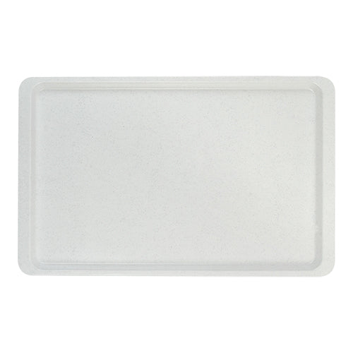Fiberglass Serving Tray GN 1/1 | CaterChef | White Speckled | Shockproof | 53 x 32.5 cm 1