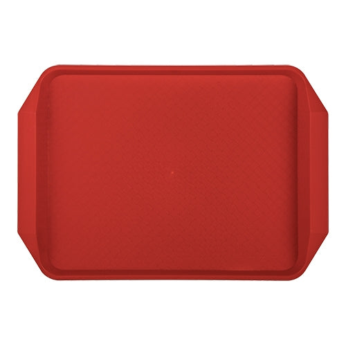 Polypropylene Serving Tray with Handles | CaterChef | Red | 42 x 30 cm 1