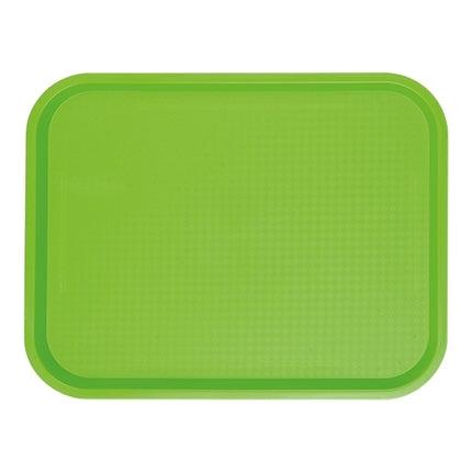 Rectangular Polypropylene Serving Tray Green | CaterChef | 45.5 x 35.5 cm 1