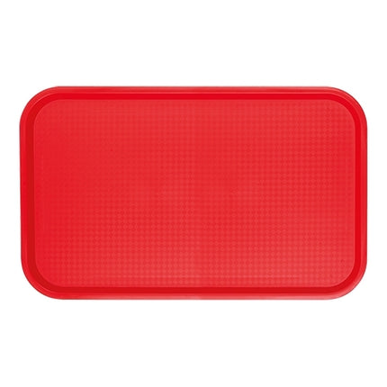 Rectangular Polypropylene Serving Tray Red | CaterChef | 52 x 32.5 cm 1
