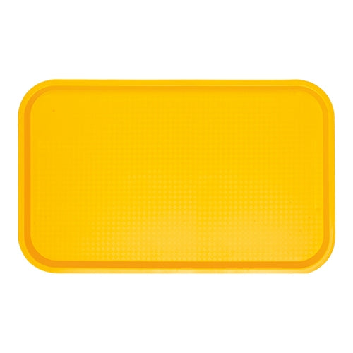 Yellow Rectangular Serving Tray | CaterChef | Polypropylene | 52 x 32.5 cm 1