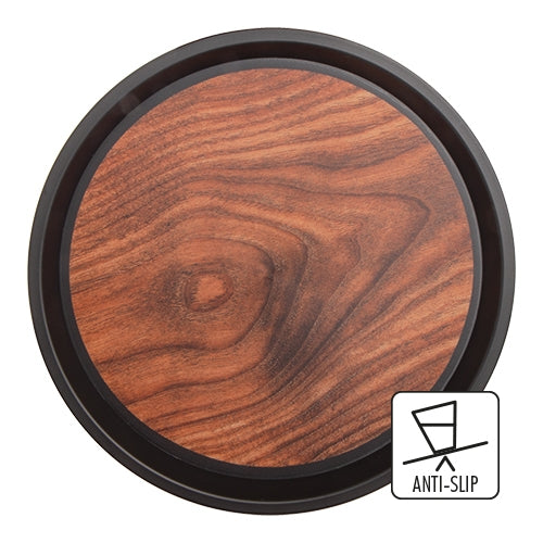 CaterChef Round Anti-Slip Serving Tray | Polypropylene | Ø30 cm 1