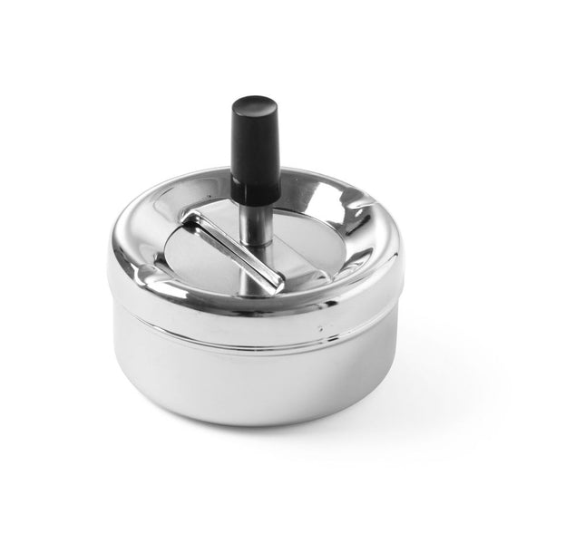 Ashtray with Push Button Lid | HENDI | 90mm Diameter
