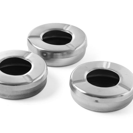 Ashtray with Lid | HENDI | Set of 3 | 90mm Diameter 2