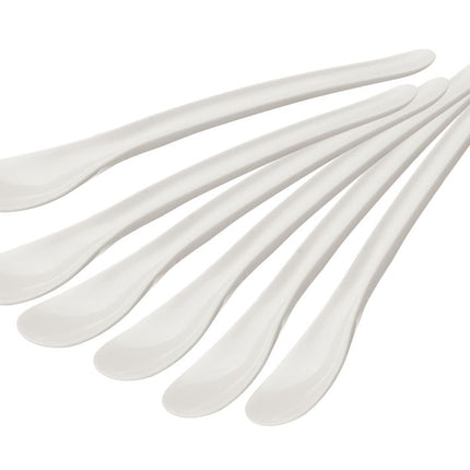 Egg Spoon Set | HENDI | 6 pcs | White ABS