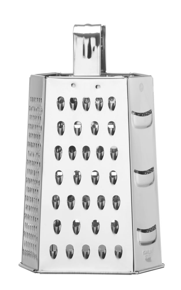 6-Sided Stainless Steel Grater | HENDI | 135x113x215mm