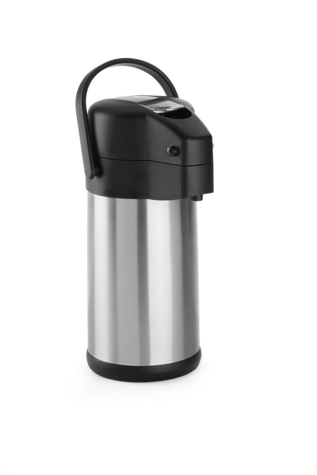Air Pot with Lever Pump | HENDI | 3L | Stainless Steel