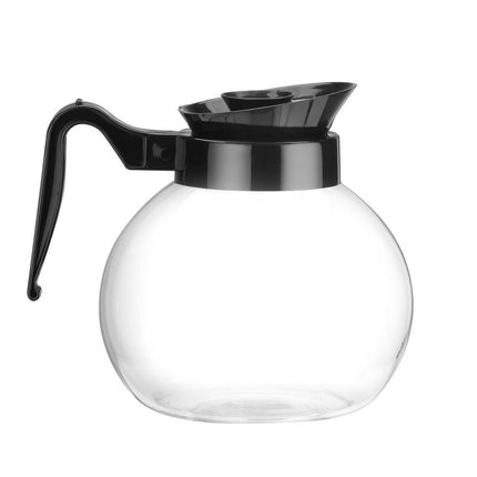Glass Coffee Decanter with Polypropylene Handle and Lid | HENDI | 1.8L
