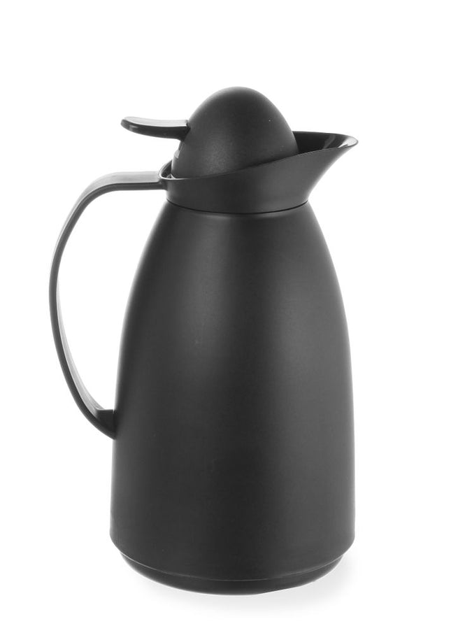 Vacuum Jug with Glass Inner Bottle | HENDI | 1L | Black