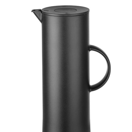 Vacuum Jug with Push Button Lid | HENDI | 1L | Black