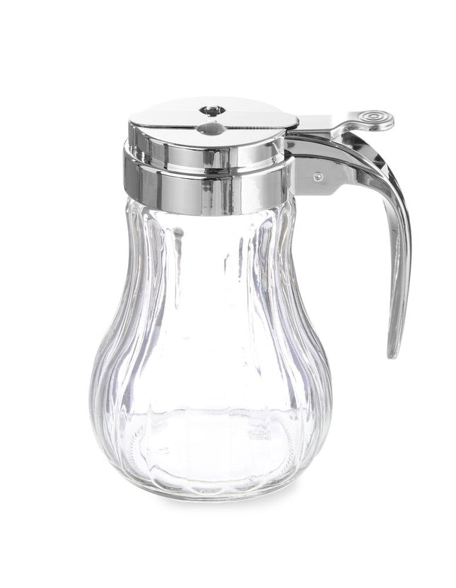 Honey Dispenser | HENDI | Glass with Stainless Steel Lever | Ø80mm