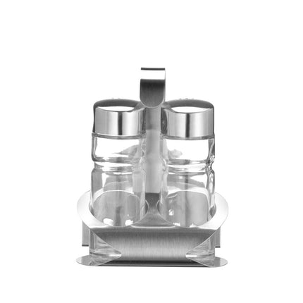 Condiment Set with Salt, Pepper, and Napkin Holder | HENDI | Matt Finish