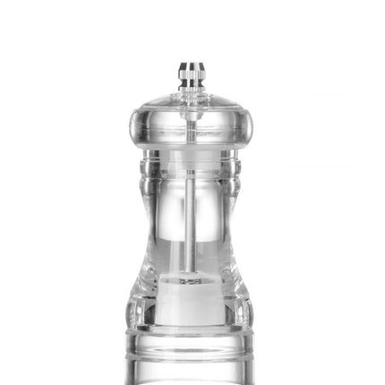 Acrylic Salt Grinder | HENDI | Ø50x113mm | Transparent