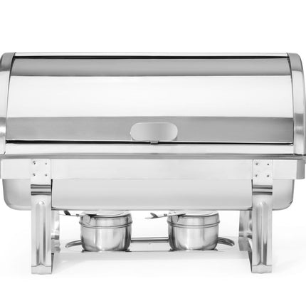 Rolltop Chafing Dish GN 1/1 | HENDI | 9L | Stainless Steel | Rental-Top Model