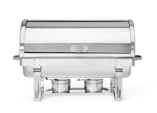 Rolltop Chafing Dish GN 1/1 | HENDI | 9L | Stainless Steel | Rental-Top Model