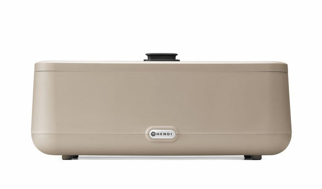 Chafing dish UNIQ, HENDI, designed by Robert Bronwasser, GN 2/3, Red, 230V/500W, 433x403x(H)248mm