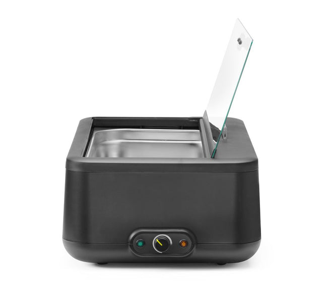 Grelnik hrane UNIQ, analogno upravljanje, HENDI, GN 1/1, črn, 230 V/700 W, 627 x 398 x (V) 248 mm