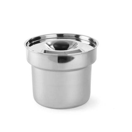 Bain-Marie Pan 4L Stainless Steel Round | HENDI | Ø215x177mm