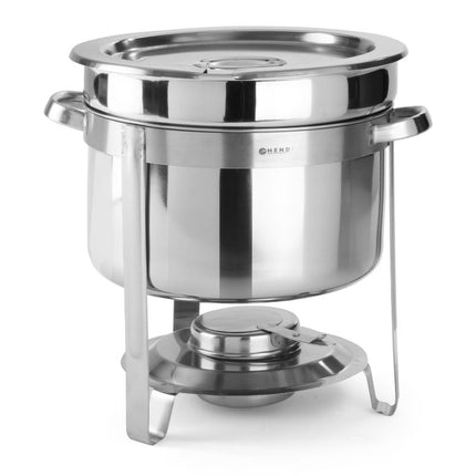 Soup Chafing Dish 8L | HENDI Kitchen Line | Stainless Steel with Lid