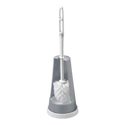 Toilet Brush with Holder | Great Plastic | Gray PP | 41 cm 1
