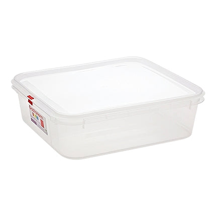 GN 2/3 Food Container with Airtight Seal | Great Plastic | Transparent PP | 35.4 x 32.5 x H10 cm 1