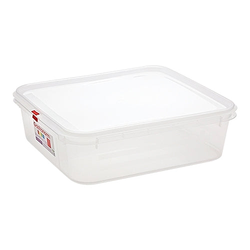 GN 2/3 Food Container with Airtight Seal | Great Plastic | Transparent PP | 35.4 x 32.5 x H10 cm 1
