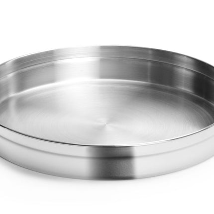 Round Stainless Steel Beer Tray | HENDI | ⌀315x45mm
