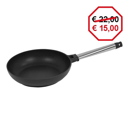 Lyonnaise Frying Pan Ø24 cm | Castey | Removable Stainless Steel Handle | H5.5 cm 1