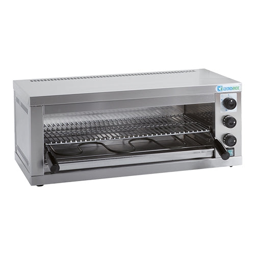 TecnoInox Salamander Grill | Stainless Steel with 2 Thermostats | 3,000 W | 54 x 30 cm Work Surface 1