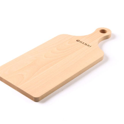 Beech Wood Cutting Board with Grip and Eyelet | HENDI | 390x160mm