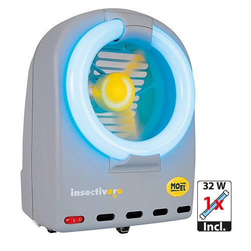 Insect Trap 32W | Mo-el Insectivoro | Upright Model | Wall Mountable | W24.5 x D22 x H34 cm 1