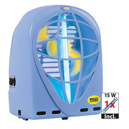 Insect Trap with Fan | Mo-el Insectivoro | Wall-Mountable Upright Model | 8-10 m Range | 35 W 1