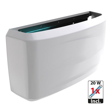 Wall Mounted Insect Trap with Glue Board 20W | Mo-el Mo-Plick | Polystyrene | 40 x 17 x H27 cm 1