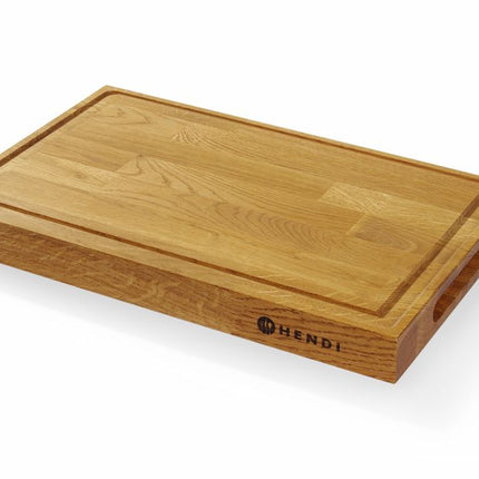 Oak Serving Board | HENDI | 420x280x40mm | Rectangular