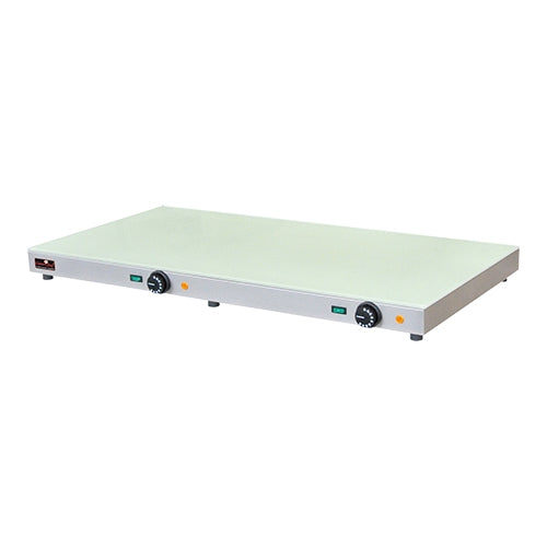 CaterChef Countertop Hot Plate with 2 Zones | Tempered Glass | 1200 W | 100 x 50 x H7 cm 1