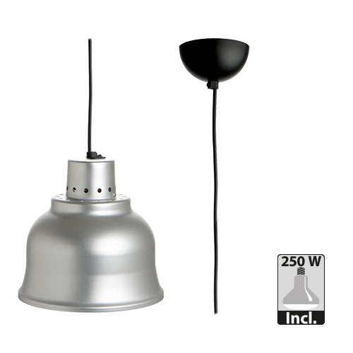 Aluminium Heat Lamp Shade | CaterChef | 250W | Ø22.5 x H22 cm 1