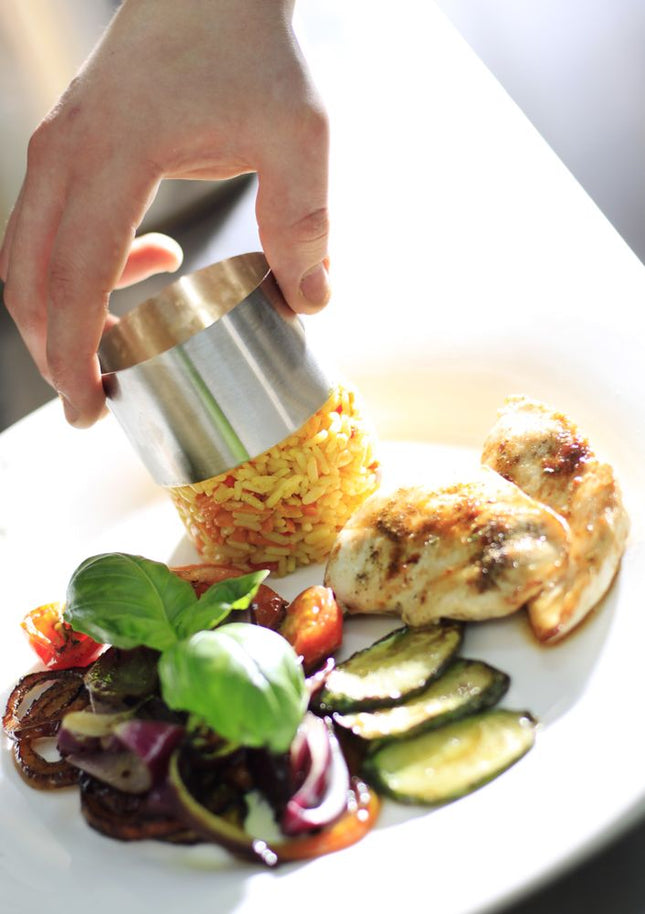 Round Food Ring Ø70mm x 45mm Height | HENDI 2
