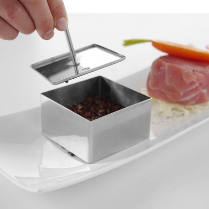 Square Food Ring 80x80x45mm | HENDI 5