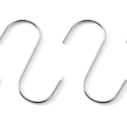 Butcher's Hooks Stainless Steel 90x4mm | HENDI