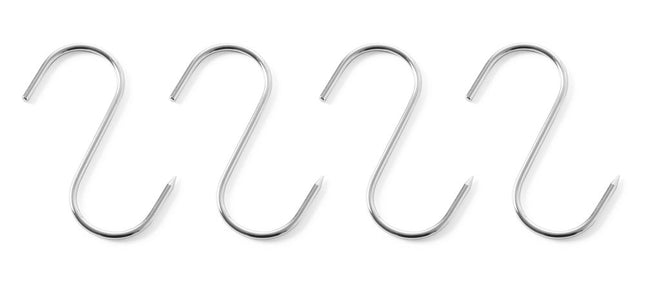 Butcher's Hooks Stainless Steel 90x4mm | HENDI
