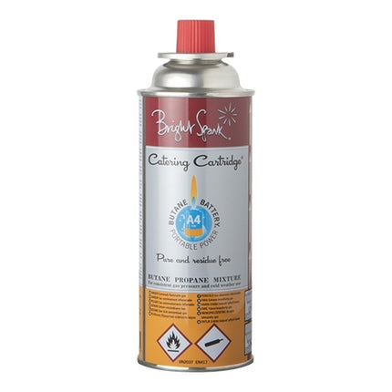 Butane Gas Container A4 | Bright Spark | 220 g | 0.396 L 1