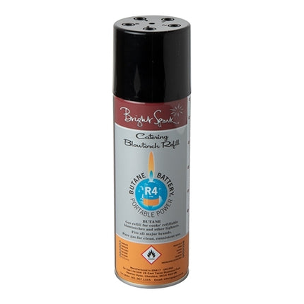 Butane Gas Refill Container R4 | Bright Spark | 0.125 kg 1