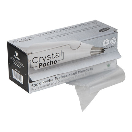 Disposable Pastry Bags | Martellato | 100 Pieces | Transparent PE | 40 cm 1