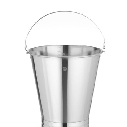 Bucket with Reinforced Base | HENDI Profi Line | 10L | Ø280x265mm