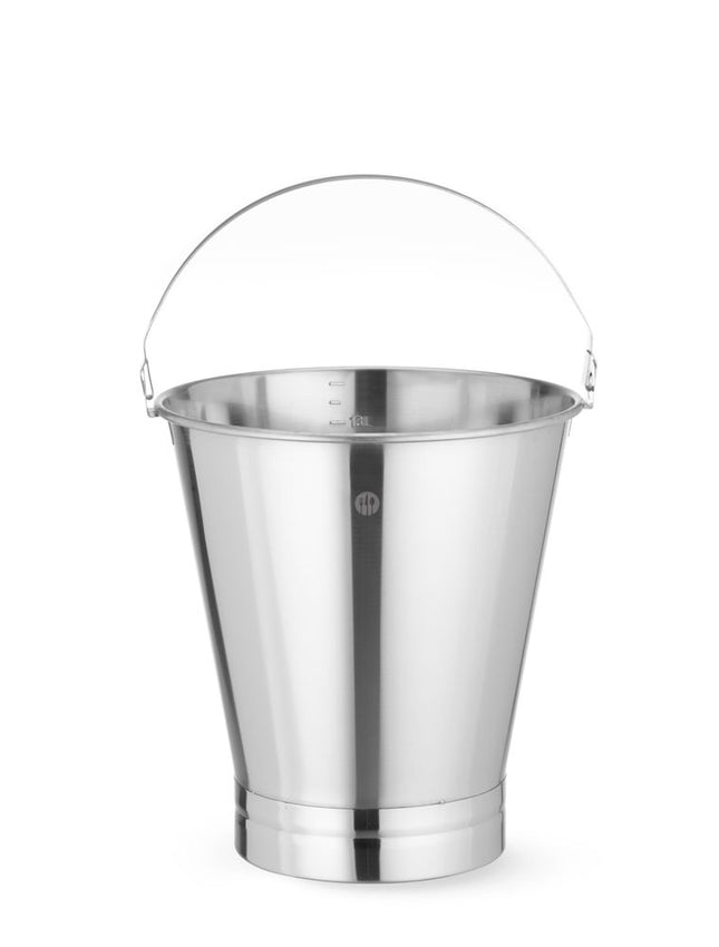 Bucket with Reinforced Base | HENDI Profi Line | 10L | Ø280x265mm