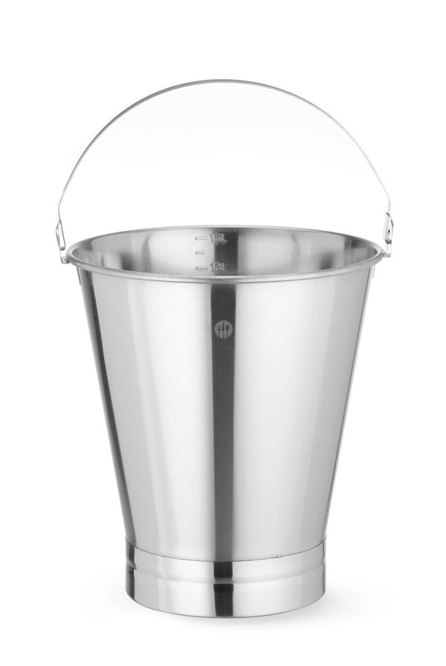Bucket with Reinforced Base | HENDI Profi Line | 15L | Ø305x330mm